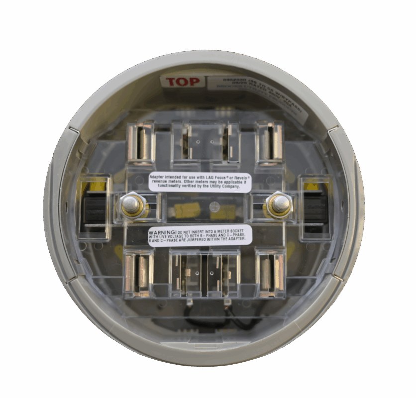 2S Socket to 12S Meter - Brooks Utility Company