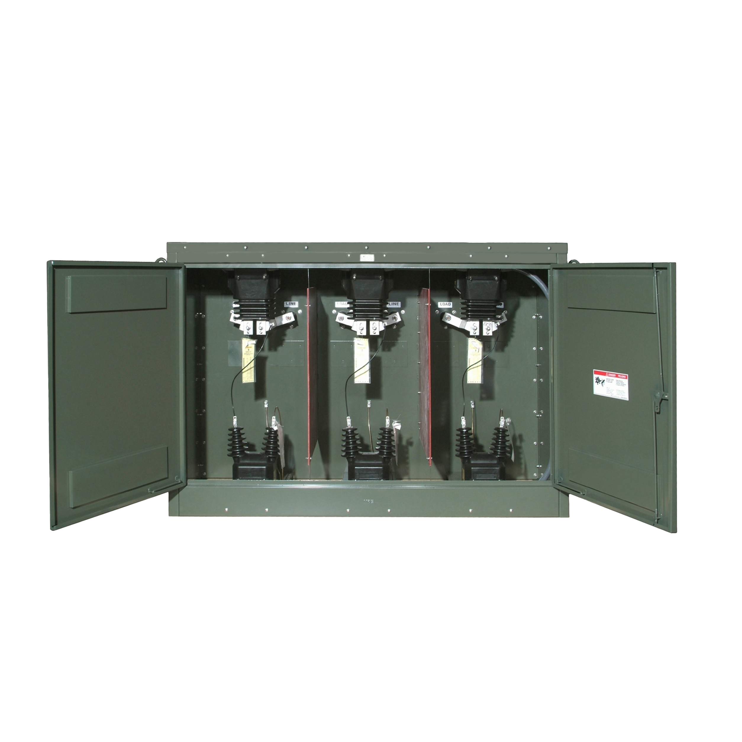 7624 Standard Pad Mount Primary Metering Cabinet