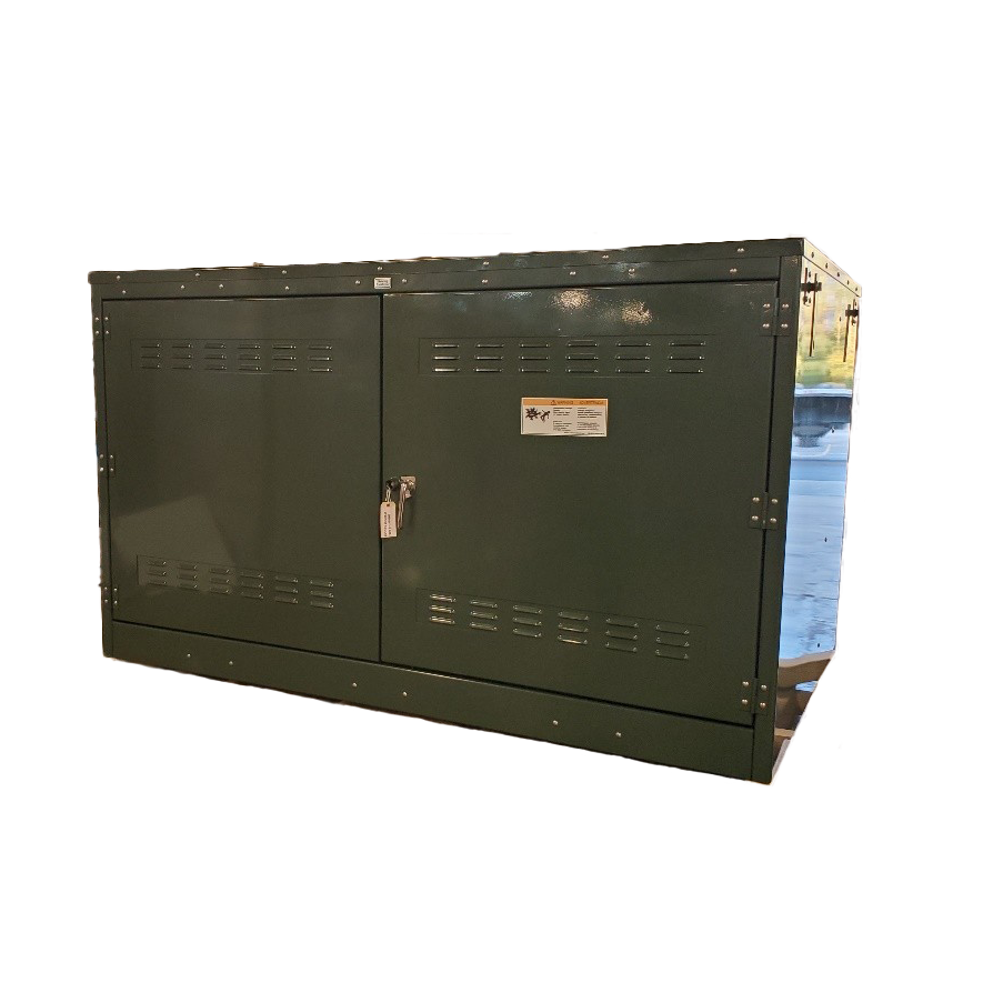 10266 Large Load Pad Mount Primary Metering Cabinet