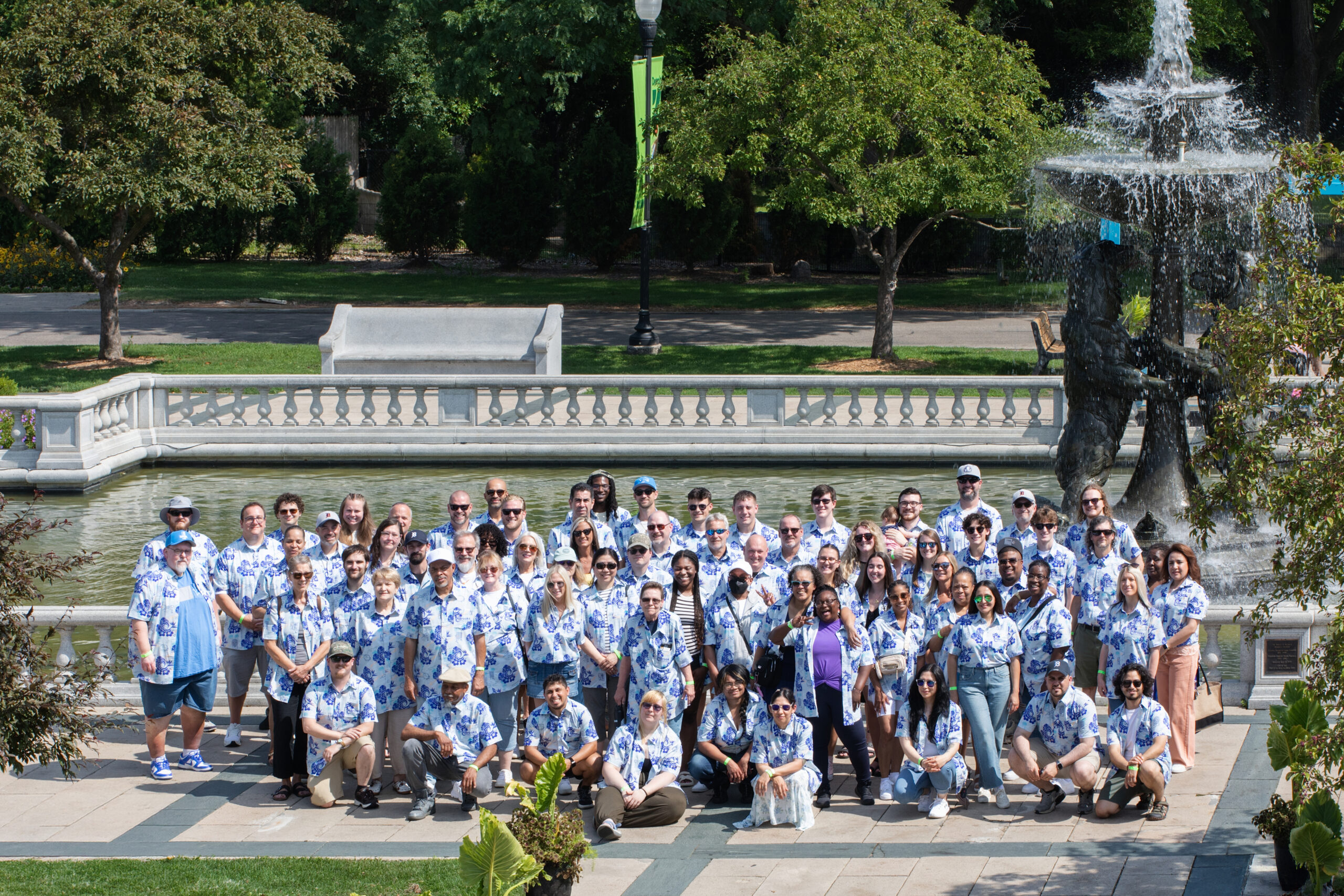 Brooks Utility Products team at zoo
